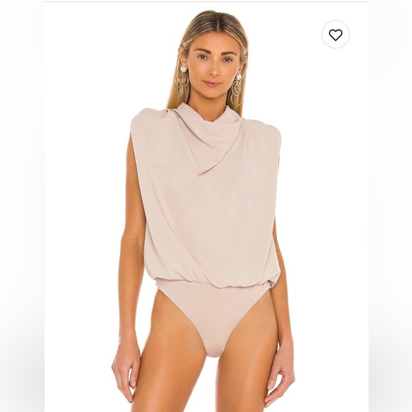 ASTR the Label Nude Bodysuit Blouse - Picture 2 of 6